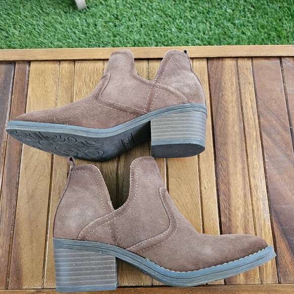 Suede ankle booties from Sonoma Goods For Life - Tan - Picture 4 of 6